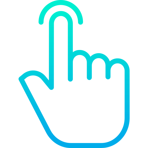 Hand pointer icon for clicking on dream dictionary symbols